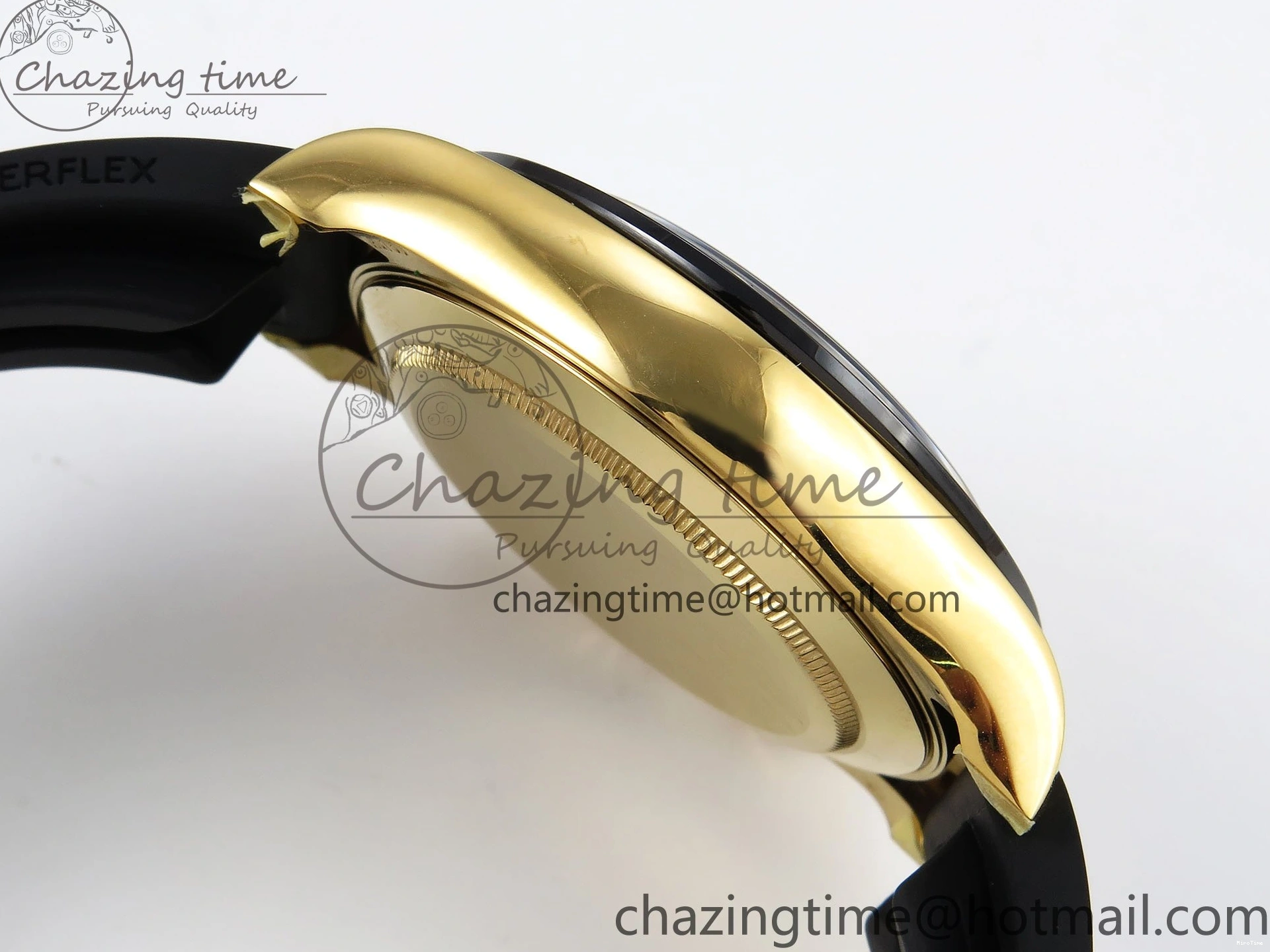 MiroTime 0220 Efficient Daytona 116518 Clean 1:1 Best Edition YG Dial on Oysterflex Rubber Strap SA 1673